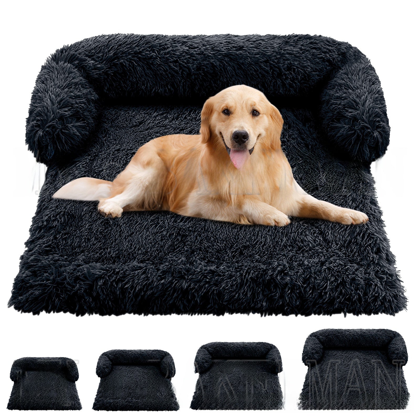 Cloud Corner Plush Pet Lounger