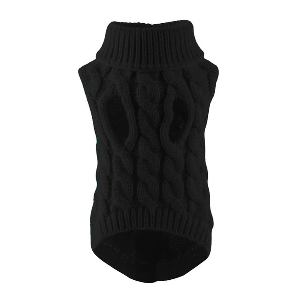 Cozy Cable Knit Dog Sweater