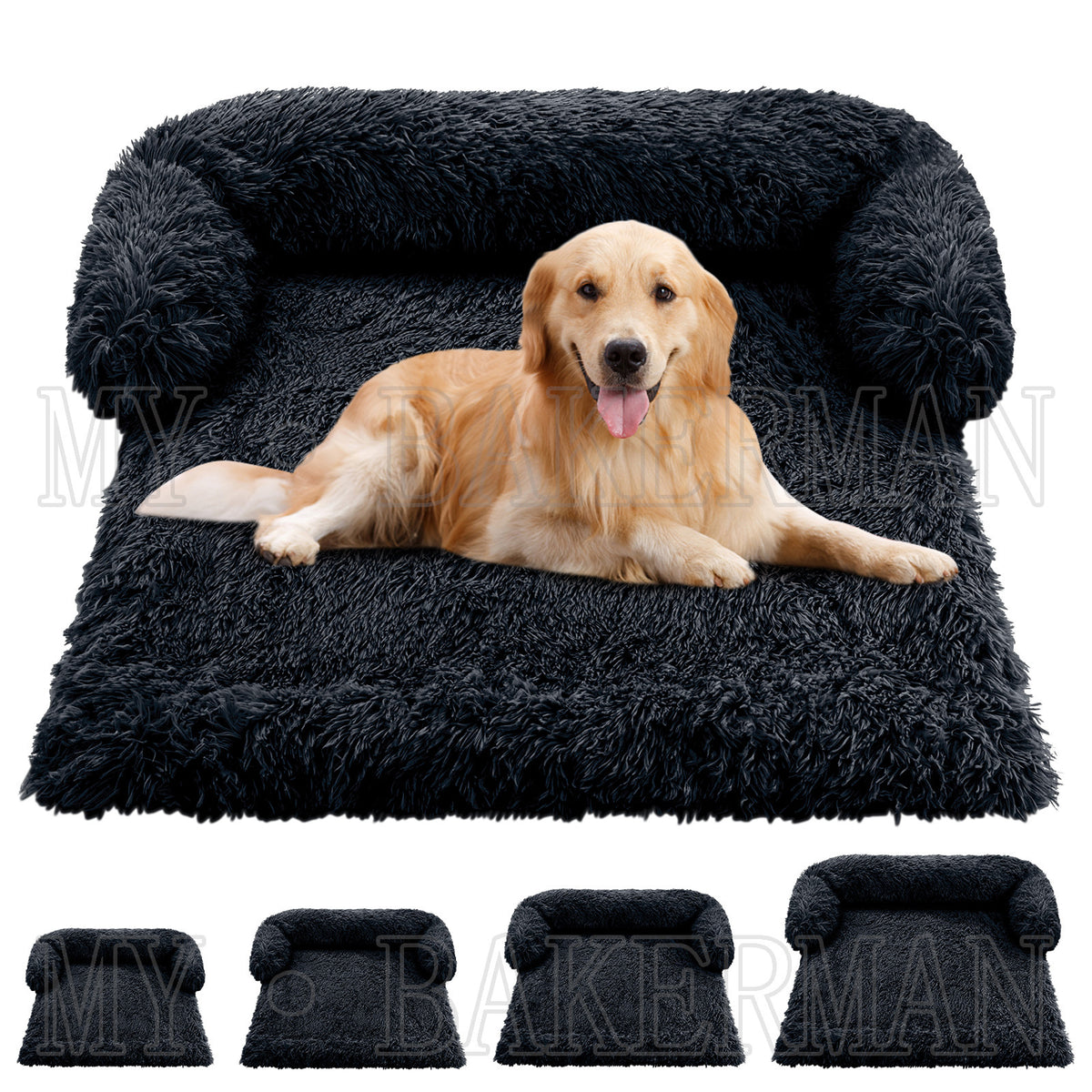 Cloud Corner Plush Pet Lounger