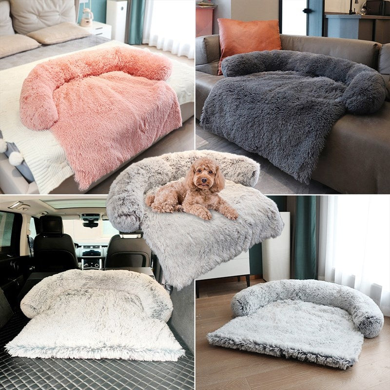 Cloud Corner Plush Pet Lounger