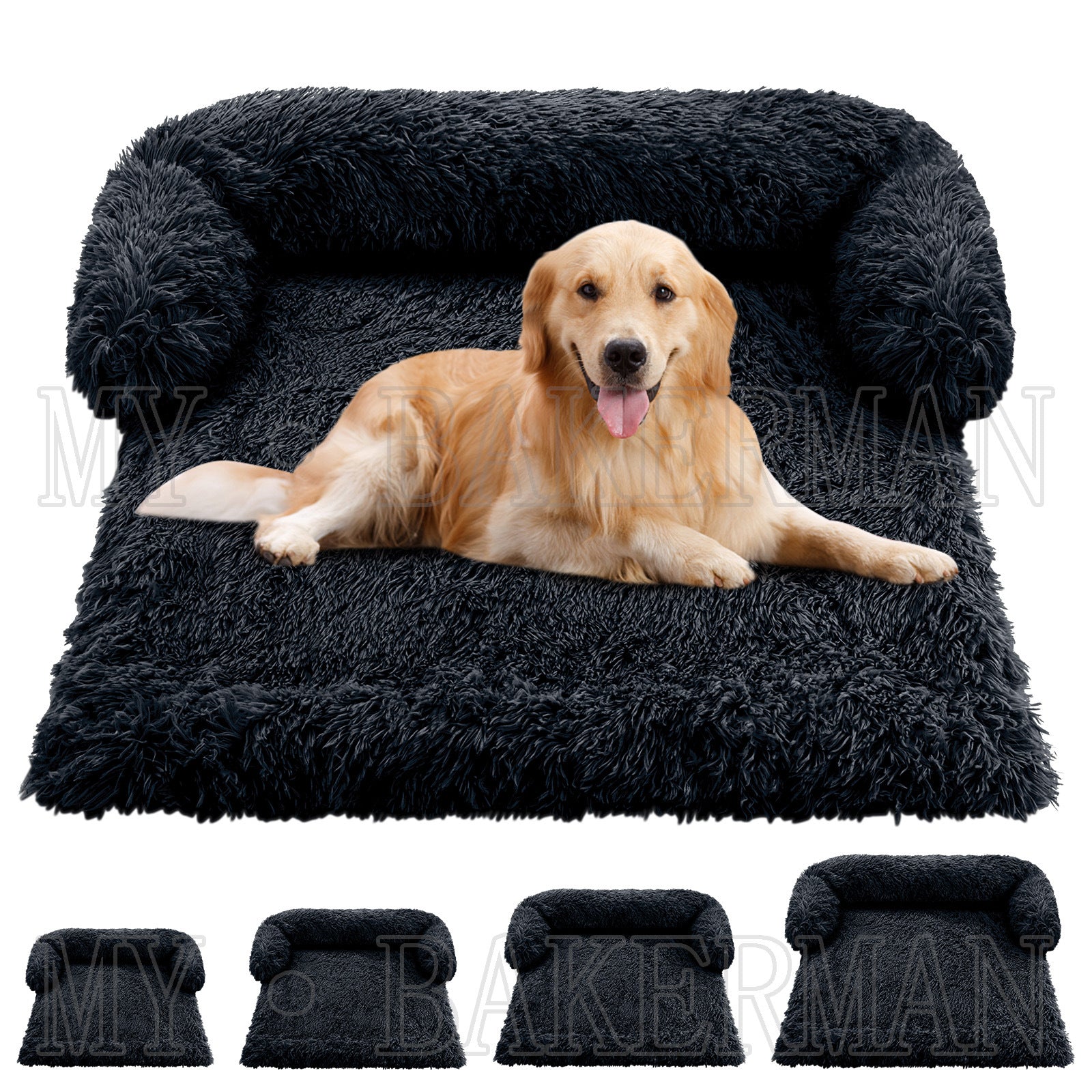 Cloud Corner Plush Pet Lounger