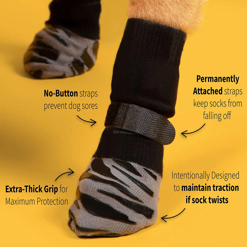 Pet Dog Socks with Anti-Slip Sole